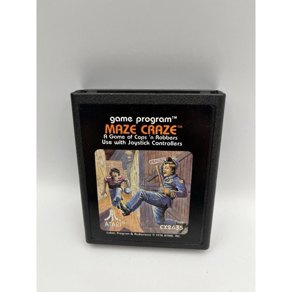 Maze Craze (Atari 2600) 1980 CX2635 | 2600+ 7800+ Retron 77